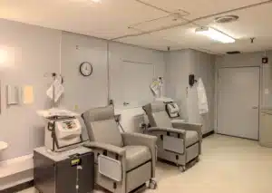 Treatment room at Castle Hills Rehabilitation & Care Center