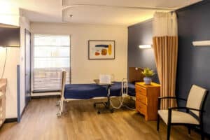 Private room at Castle Hills Rehab & Care Center