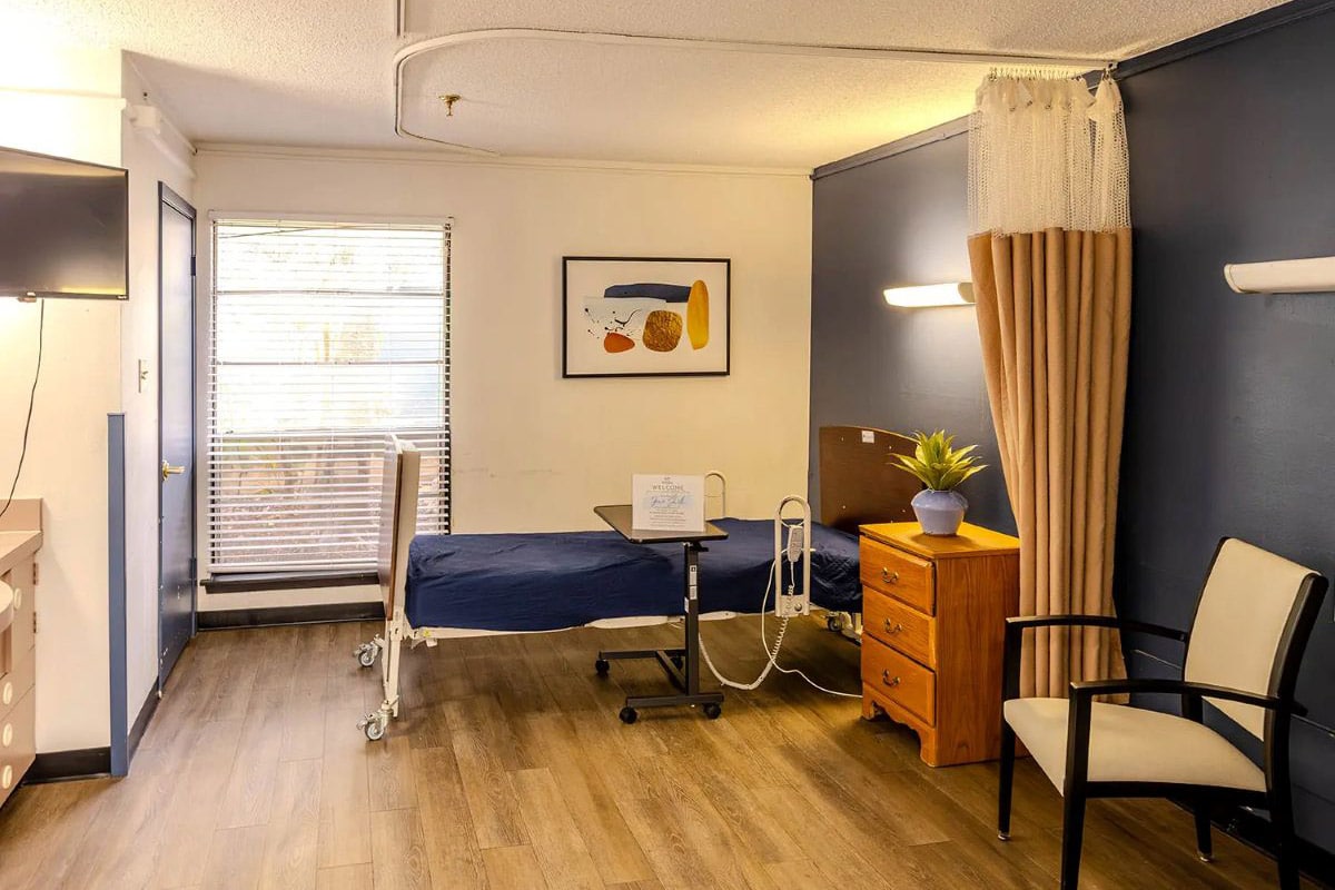 Private room at Castle Hills Rehab & Care Center